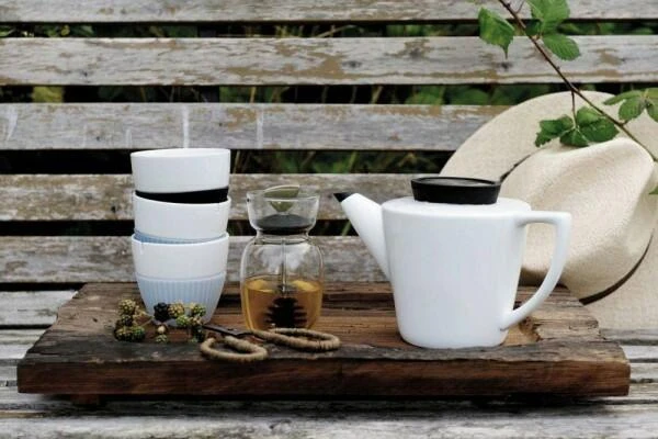 Viva Scandinavia Teekanne Infusion Wood Aus Porzellan – Bild 2