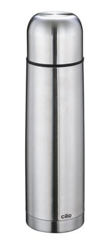 Cilio Isolierflasche Edelstahl 0,75 L / 8 Cm / 29 Cm