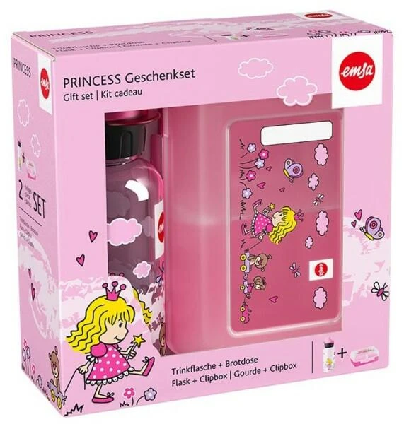 Emsa Kids Trinkflasche Und Brotdose Princess, 2-teilig – Bild 2