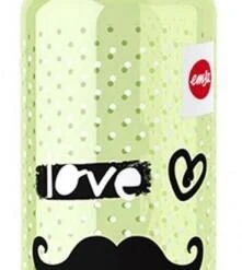 Emsa Teens Tritan Trinkflasche Moustache Mit Trinkverschluss