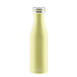 Lurch Isolierflasche In Pearl Yellow 500 Ml / 24 Cm / 6,5 Cm