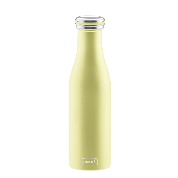 Lurch Isolierflasche In Pearl Yellow 500 Ml / 24 Cm / 6,5 Cm